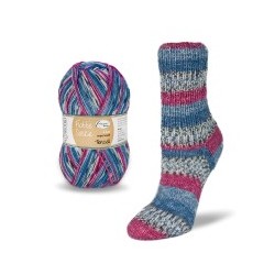 Rellana Flotte Socke Tencel schitterende kleuren in duurzame sokkenwol