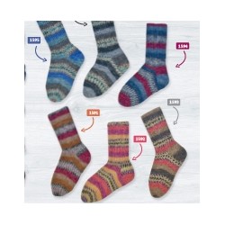Rellana Flotte Socke Tencel schitterende kleuren in duurzame sokkenwol