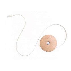 Knitpro rolcentimeter, meetlint van beukenhouten rond.