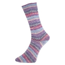 Pro Lana Bernstein gezellig gekleurde gestreepte sokken voor jou.