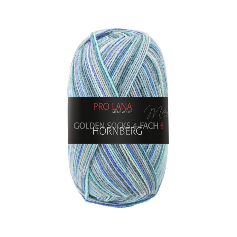 Pro Lana Golden Socks Hornberg gezellig gekleurde gestreepte sokken voor jou.