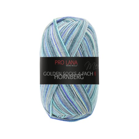 Pro Lana Golden Socks Hornberg gezellig gekleurde gestreepte sokken voor jou.