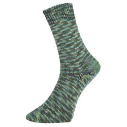 Pro Lana Golden Socks Mouline 2 gezellig gekleurde gestreepte sokken voor jou.