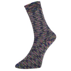 Pro Lana Golden Socks Mouline 2 gezellig gekleurde gestreepte sokken voor jou.