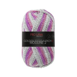 Pro Lana Golden Socks Mouline 2 gezellig gekleurde gestreepte sokken voor jou.