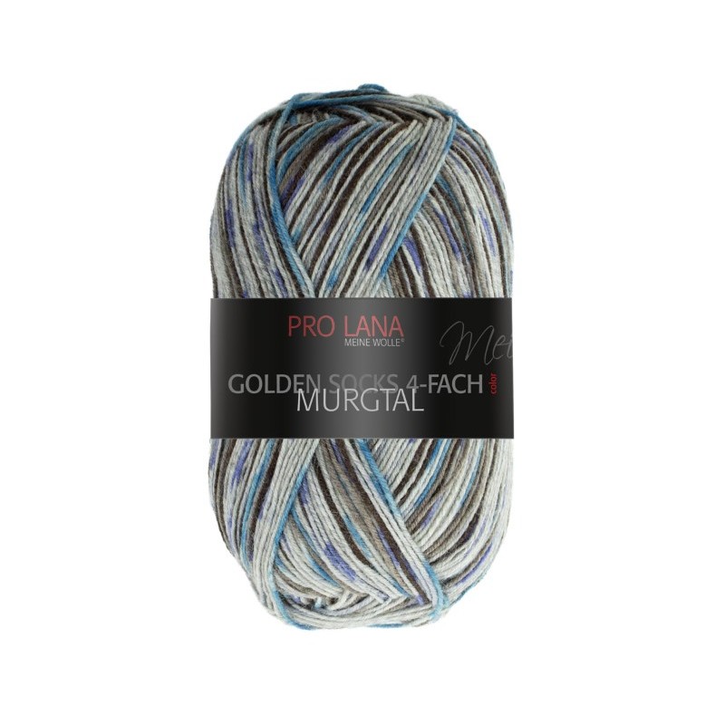 Pro Lana Golden Socks Murgtal gezellig gekleurde gestreepte sokken voor jou.