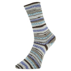 Pro Lana Golden Socks Murgtal gezellig gekleurde gestreepte sokken voor jou.