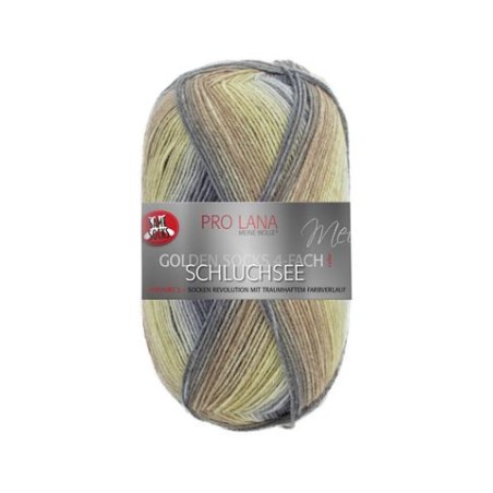 Pro Lana Golden Socks Schluchsee gezellig gekleurde gestreepte sokken voor jou.