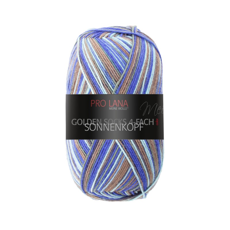 Pro Lana Sonnenkopf gezellig gekleurde gestreepte sokken voor jou.