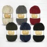 Rellana Flotte Socke Tweed Classic, superkwaliteit 4-draads sokkenwol met schitterend tweed effect.