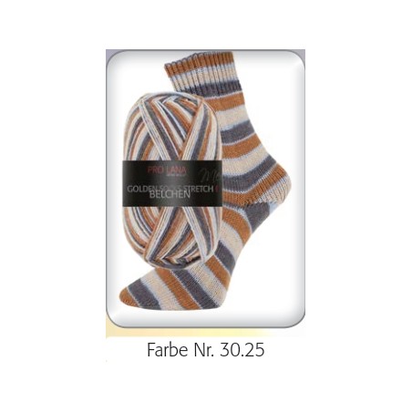 Pro Lana Golden Socks stretch Belchen gezellig gekleurde gestreepte sokken voor jou.