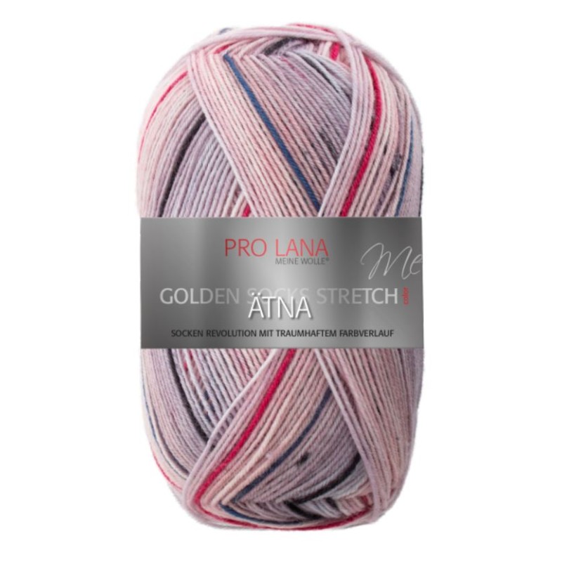 Pro Lana Golden Socks stretch Atna gezellig gekleurde gestreepte sokken voor jou.