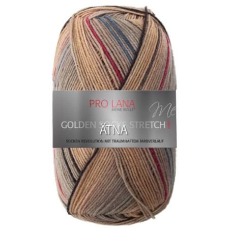 Pro Lana Golden Socks stretch Atna gezellig gekleurde gestreepte sokken voor jou.