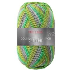 Pro Lana Golden Socks Pro Lana Glitter gezellig gekleurde sokken met glitters voor jou.
