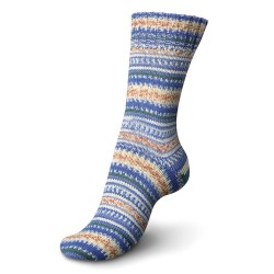 Superkwaliteit 4-draads sokkenwol van Regia ontworpen door Arne en Carlos.