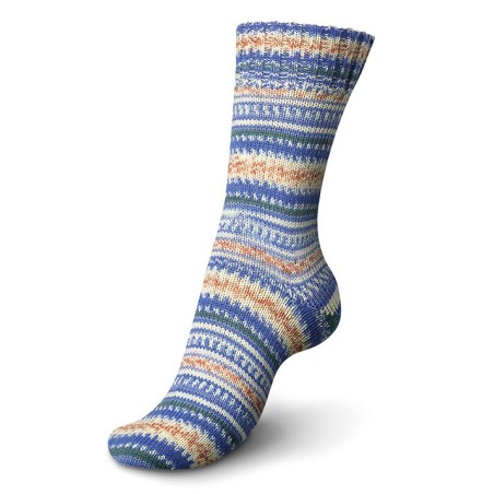 Superkwaliteit 4-draads sokkenwol van Regia ontworpen door Arne en Carlos.