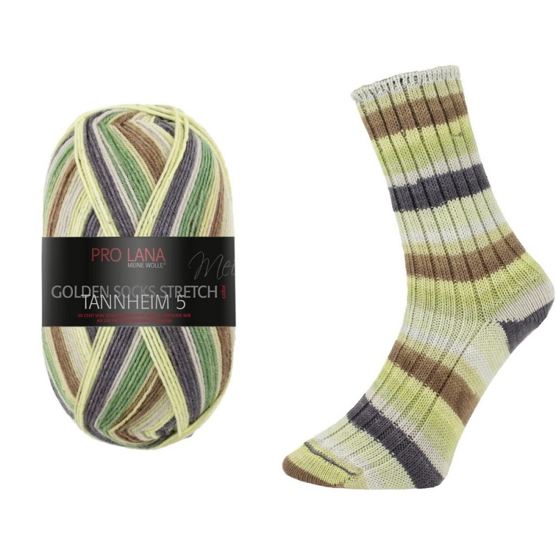 Tannheim Stretch kwalitatief hoogwaardige Duitse sokkenwol van Pro Lana