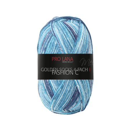 Pro Lana Golden Socks Fashion C gezellig gekleurde gestreepte sokken voor jou.