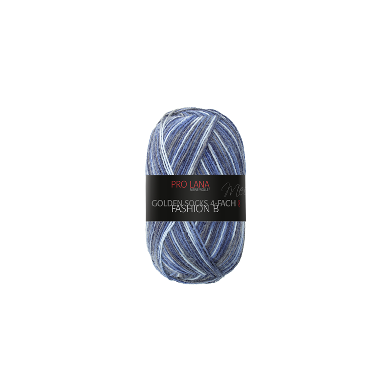 Pro Lana Golden Socks Fashion B gezellig gekleurde gestreepte sokken voor jou.