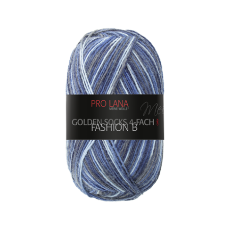 Pro Lana Golden Socks Fashion B gezellig gekleurde gestreepte sokken voor jou.