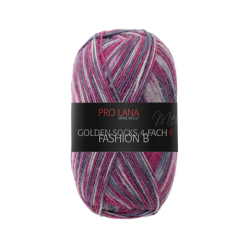 Pro Lana Golden Socks Fashion B gezellig gekleurde gestreepte sokken voor jou.