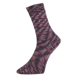 Pro Lana Golden Socks Fashion B gezellig gekleurde gestreepte sokken voor jou.