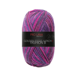 Pro Lana Golden Socks Fashion B gezellig gekleurde gestreepte sokken voor jou.