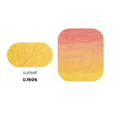 Schachenmayer Tahiti zomers garen met langlopende soepele kleurverandering