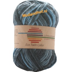 GB Wolle Eco Twin Color 100 % natuurlijke scheerwol