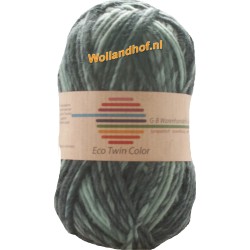 GB Wolle Eco Twin Color 100 % natuurlijke scheerwol