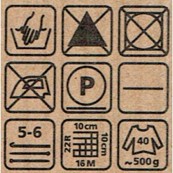 GB Wolle Eco Twin Color 100 % natuurlijke scheerwol