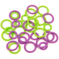 Steekmarkeerder ringetjes van Clover voor al jouw breiprojecten.