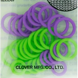 Steekmarkeerder ringetjes van Clover voor al jouw breiprojecten.