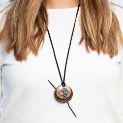 Prachtige unieke magnetische ketting van Knitproom voor makkelijk handwerken.