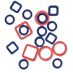 Prachtige unieke magnetische ketting van Knitproom voor makkelijk handwerken.