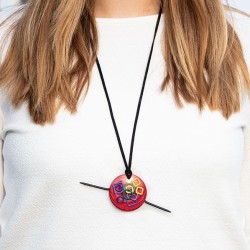 Prachtige unieke magnetische ketting van Knitproom voor makkelijk handwerken.