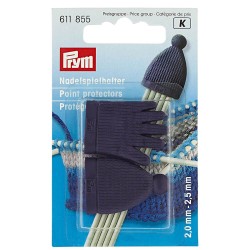 Prym handige naaldpunt beschermer om breiwerk veilig weg te leggen.