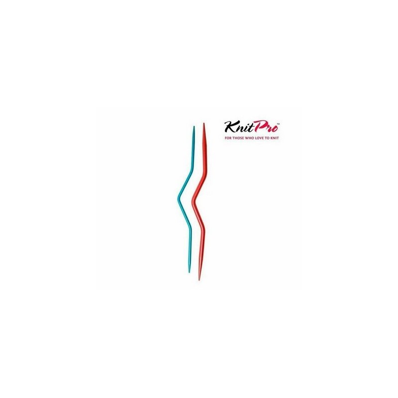 Kabelnaalden van Knitpro om steken even aan de kant te zetten. Kabelnaalden van Knitpro om steken even aan de kant te zetten.