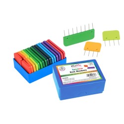 Kamnaalden van Knitpro voor het efficient blocken van brei-haakwerk.