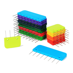 Kamnaalden van Knitpro voor het efficient blocken van brei-haakwerk.