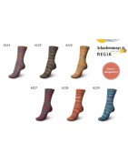 Regia Vibrant Color met krachtige en stralende kleuren 6 draads sokkenwol
