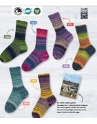 Rellana Flotte Socke Patagonia Happy Dots sokwol met eigenwijze kleuren