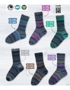 Rellana Flotte Socke Patagonia Mannersache met krachtige kleuren.