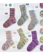 Rellana Flotte Socke Sunshine sokkenwol met prachtige zonnige kleuren.
